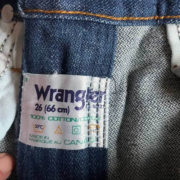 Vintage Wrangler Women's Extreme Wide Leg Jeans - Picture 9 of 9